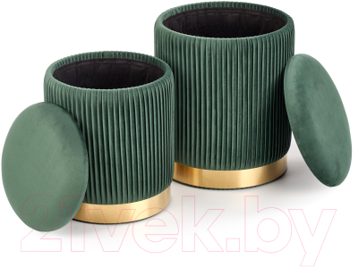 Комплект мягкой мебели Halmar Monty / V-CH-Monty-Pufa-C-Zielony