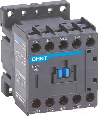 Контактор Chint NXC-12M10 12A 220В/АС3 1НО 50Гц / 836580 - фото