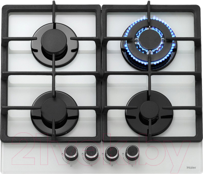 Газовая варочная панель Haier HHX-G64CWW - фото