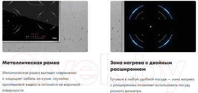 Электрическая варочная панель Haier HHY-C64TOFB