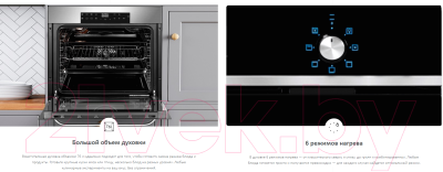 Электрический духовой шкаф Haier HOX-P06HGBX