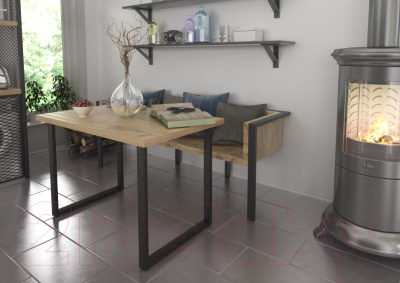 Обеденный стол Millwood Лофт Ницца Л 120x70x75