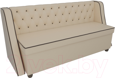 Скамья кухонная мягкая Лига Диванов Лофт 239 / 104561 (экокожа, бежевый)