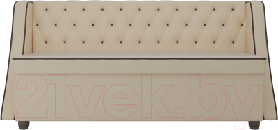 Скамья кухонная мягкая Лига Диванов Лофт 239 / 104561 (экокожа, бежевый)