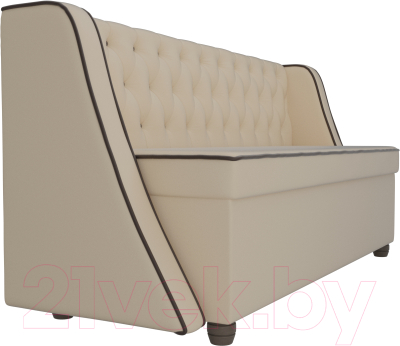 Скамья кухонная мягкая Лига Диванов Лофт 239 / 104561 (экокожа, бежевый)