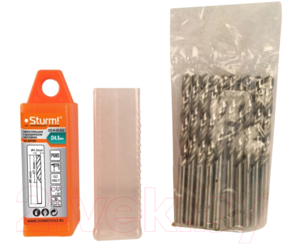 Набор сверл Sturm! 1055-04-4S5-SS10