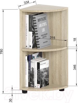 Угловое окончание для комода Славянская столица С-312