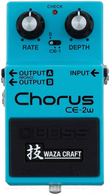 Педаль электрогитарная Boss CE-2W Waza Craft Chorus - фото