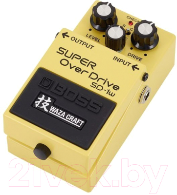 Педаль электрогитарная Boss SD-1W Waza Craft Super Overdrive