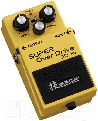 Педаль электрогитарная Boss SD-1W Waza Craft Super Overdrive