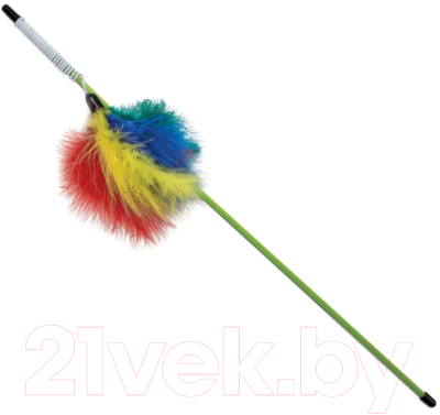 Игрушка для кошек Triol Радужные перья / 22121009 - фото
