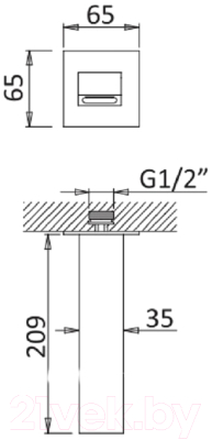 Излив Cezares PORTA-SC-01