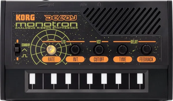 Аналоговый синтезатор Korg Monotron Delay - фото