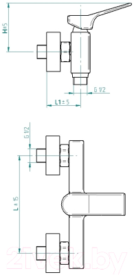 Смеситель Slovarm EF.3520/I-150
