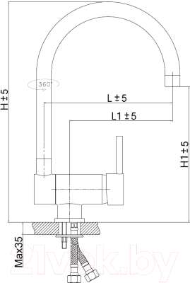 Смеситель Slovarm ED.3508.A