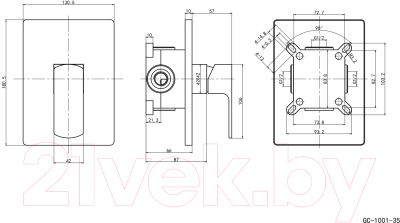 Смеситель Slovarm EH.3522.A