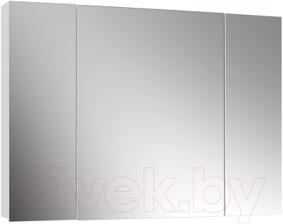 Шкаф с зеркалом для ванной Belux Триумф ВШ100 - фото