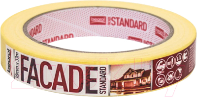 Лента малярная Beorol Facade Standard 48мм/50м - фото