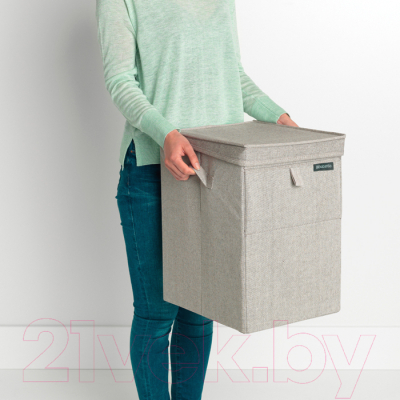 Корзина для белья Brabantia 120428 (серый)
