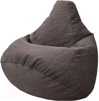 Бескаркасное кресло Flagman Груша Мега Г3.5-84 (Verona 84/Grey Brown) - фото