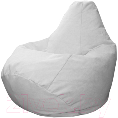 Бескаркасное кресло Flagman Груша Мега Г3.5-06 (Verona 06/Light Grey) - фото