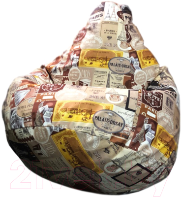 Бескаркасное кресло Flagman Груша Макси Г2.5-148 (Elysse 3) - фото