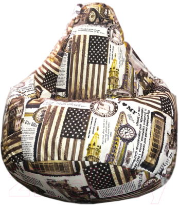 Бескаркасное кресло Flagman Груша Макси Г2.5-145 (Traffic 4)