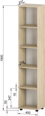 Стеллаж Славянская столица С-115