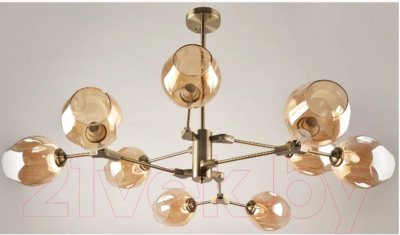 Потолочный светильник Mirastyle KL-4596/9A AB - фото