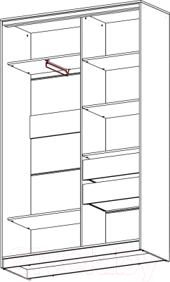 Шкаф Рэйгрупп 158450 SSX Elgon РГ-10.04