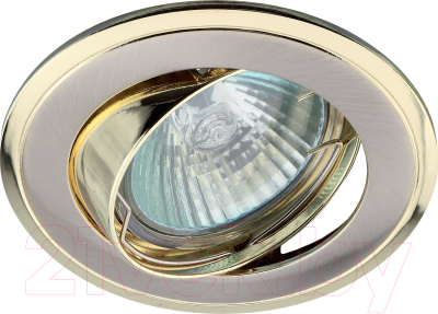Точечный светильник ЭРА KL22 А SN/G / C0043708 - фото