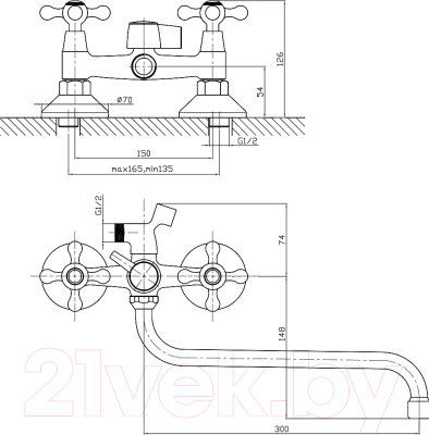 Смеситель Zollen Dortmund DO62420341