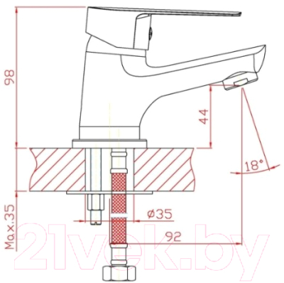 Смеситель Zollen Korbach KR53411522