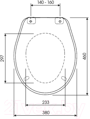 Сиденье для унитаза Slovarm Р-3557