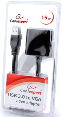Адаптер Cablexpert AB-U3M-VGAF-01