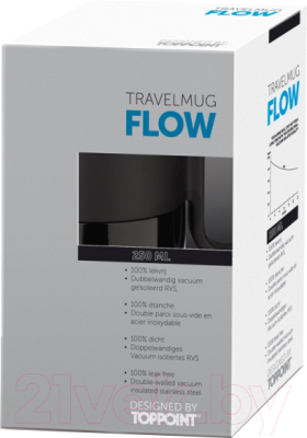 Термокружка Toppoint Flow 98780BL