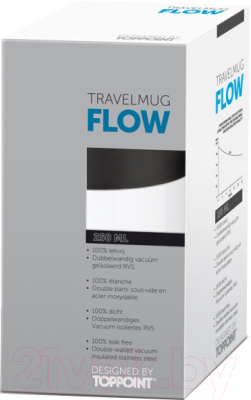 Термокружка Toppoint Flow 98775WH
