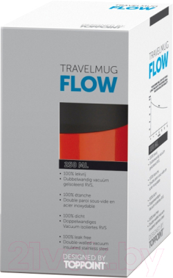 Термокружка Toppoint Flow 98775RE