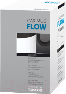 Термокружка Toppoint Flow 98779WH