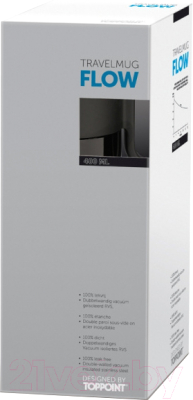 Термокружка Toppoint Flow 98783BL