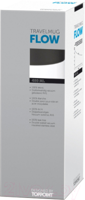Термокружка Toppoint Flow 98776WH