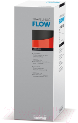 Термокружка Toppoint Flow 98776RE