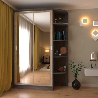 Шкаф Кортекс-мебель Лагуна ШК04-02