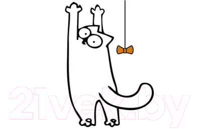 Комод Аквилон Кот №9.1 (туя светлая/белый)