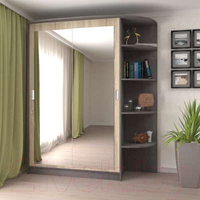 Шкаф Кортекс-мебель Лагуна ШК05-02