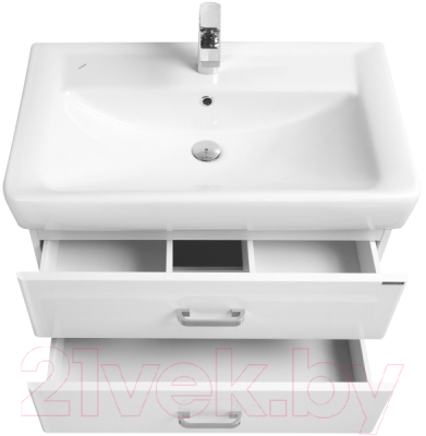 Тумба с умывальником Акватон Америна 80 (1A1377K1AM010)
