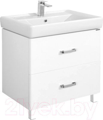 Тумба с умывальником Акватон Америна 80 Н (1A1694K1AM010) - фото
