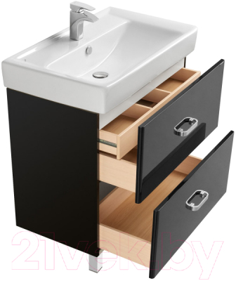 Тумба с умывальником Акватон Америна 80 Н