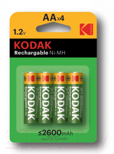 Аккумулятор Kodak HR6-4BL 2600mAh - фото