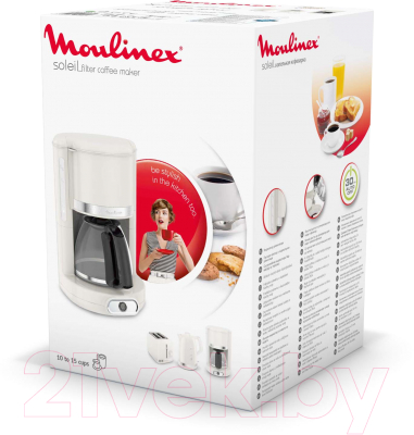 Капельная кофеварка Moulinex FG385A30